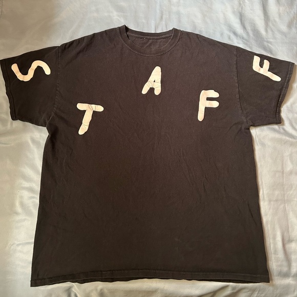 -Travis Scott Astroworld Houston 2019 Staff T -Size Large - Picture 6 of 6